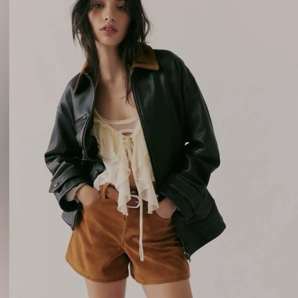 Free people We The Free Easy That Leather Jacket